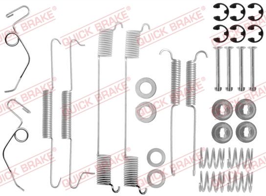 QUICK BRAKE Piederumu komplekts, Bremžu loki 105-0625